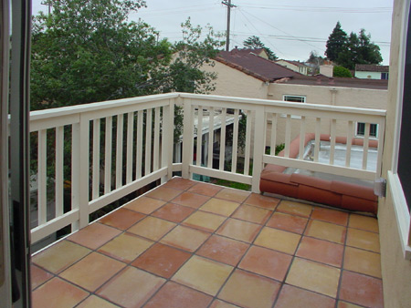 Deck - Viewed from master suite.