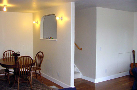 Stairwell and Dining Room